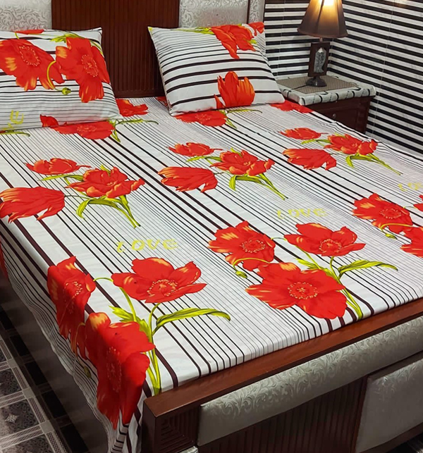 Printed Fitted Bed Sheet